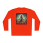 Halloween Scarecrow w/Pumpkins 4 Adult Long Sleeve Tee