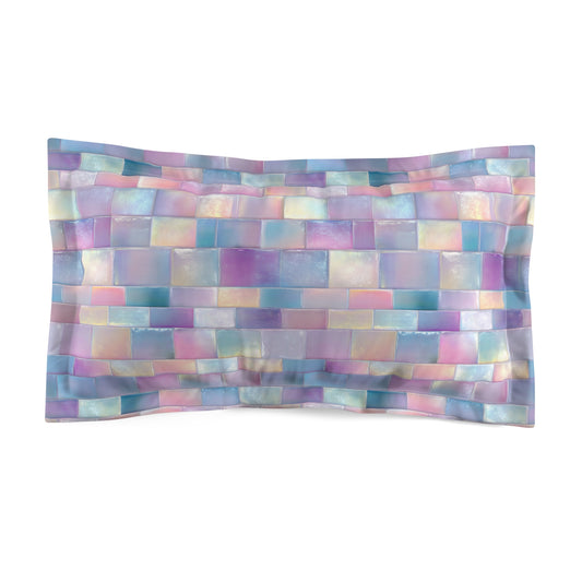 Cloudbound Panels Microfiber Pillow Sham