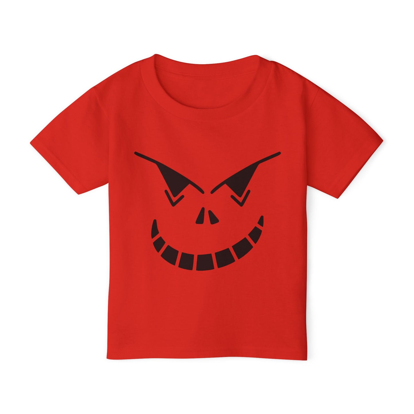 Spooky Jack-O-Lantern Heavy Cotton™ Toddler T-shirt