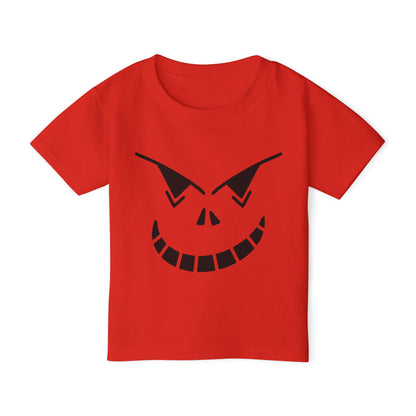 Spooky Jack-O-Lantern Heavy Cotton™ Toddler T-shirt