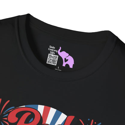 Red, White, and Boujee Adult T-shirt