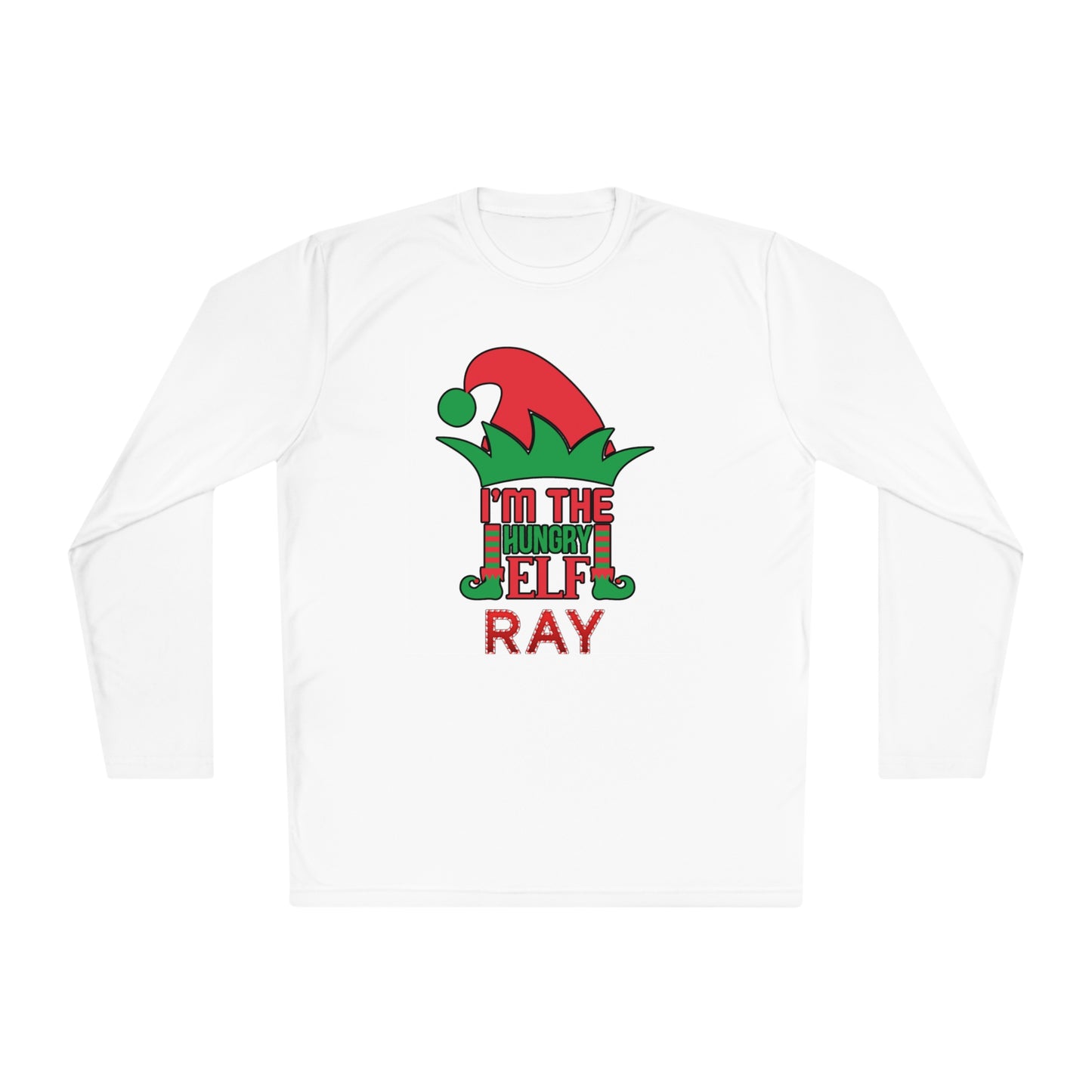 I'm The Hungry Elf Adult Long Sleeve Tee