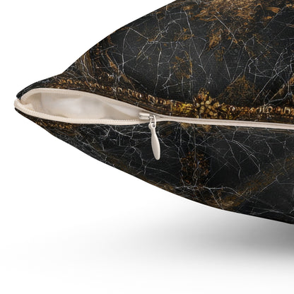 Ruined Elegance Throw Pillow