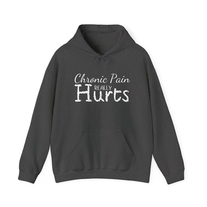Chronic Pain Really Hurts Heavy Blend™ Hooded Sweatshirt