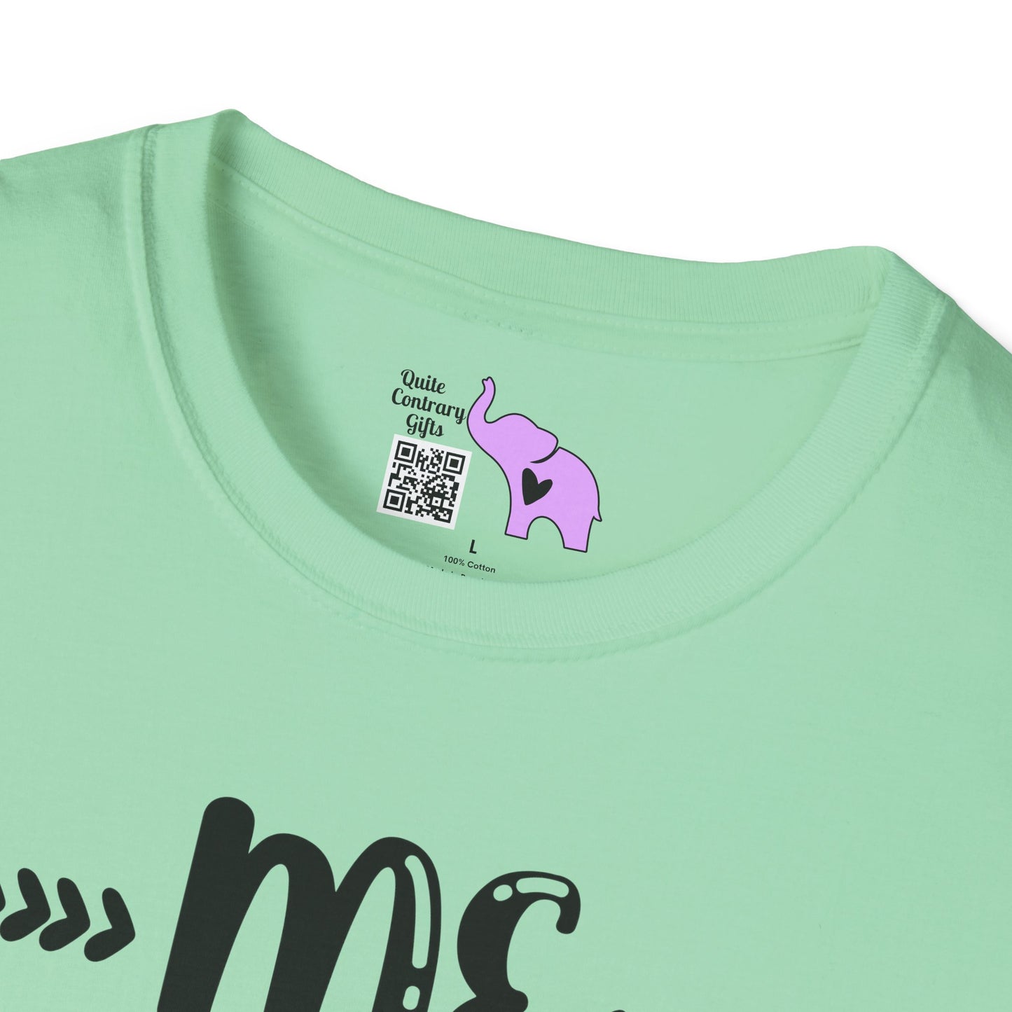 Me Overreact Never Adult T-shirt