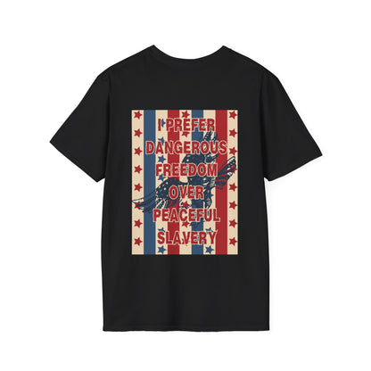 Freedom Over Slavery Adult T-shirt