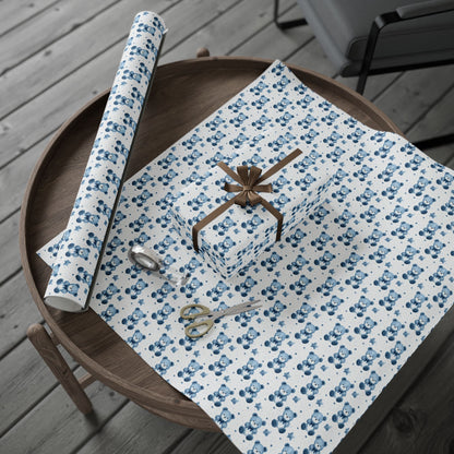 Blue Bear Hugs Gift Wrap for All Occasions