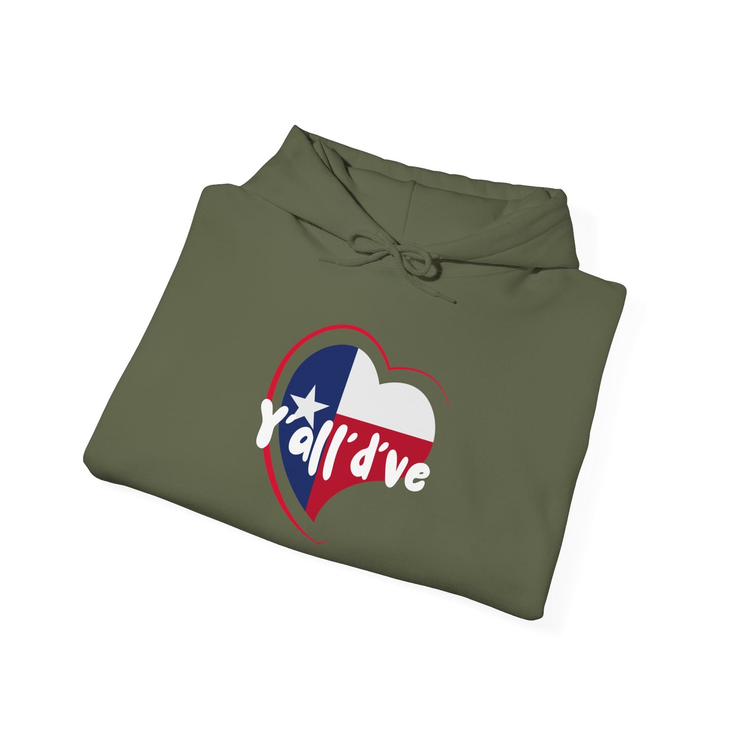 Yall'd've (Texas) Heavy Blend™ Hooded Sweatshirt