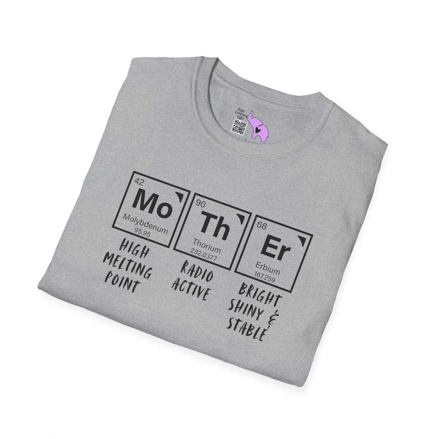 Mother Periodic Table Elements Adult T-shirt