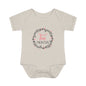 Pink Milestone Wreath Onesie-Ten Months