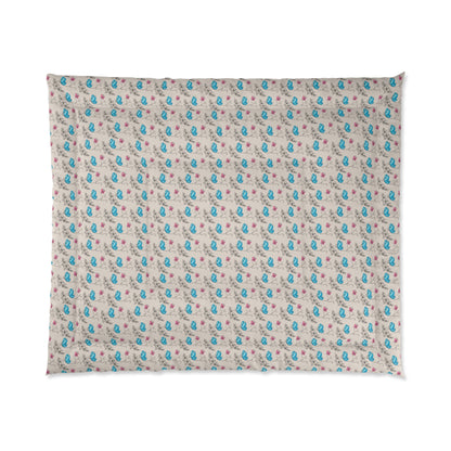 Butterfly Doodles Comforter