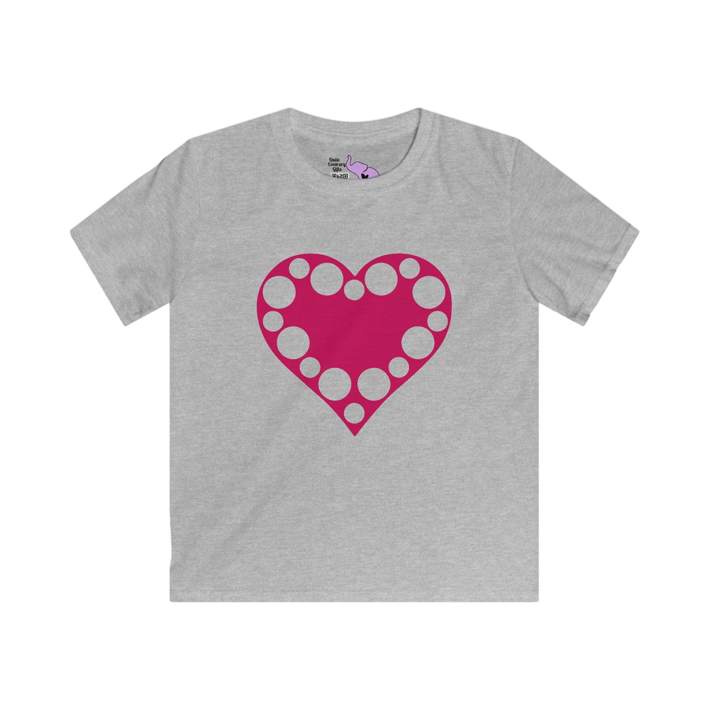 Heart 9 Youth Softstyle Tee