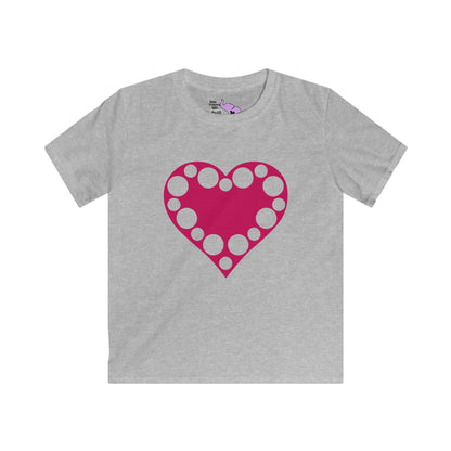 Heart 9 Youth Softstyle Tee