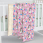 Twinkle Toes Unicorns Sherpa Fleece Blanket