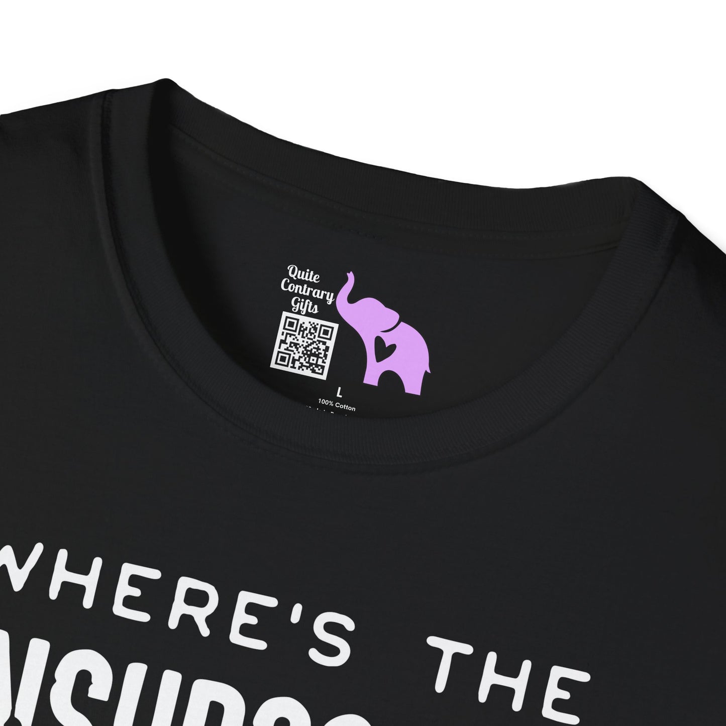 What's The Unsubscribe Button On Adulthood Adult T-shirt