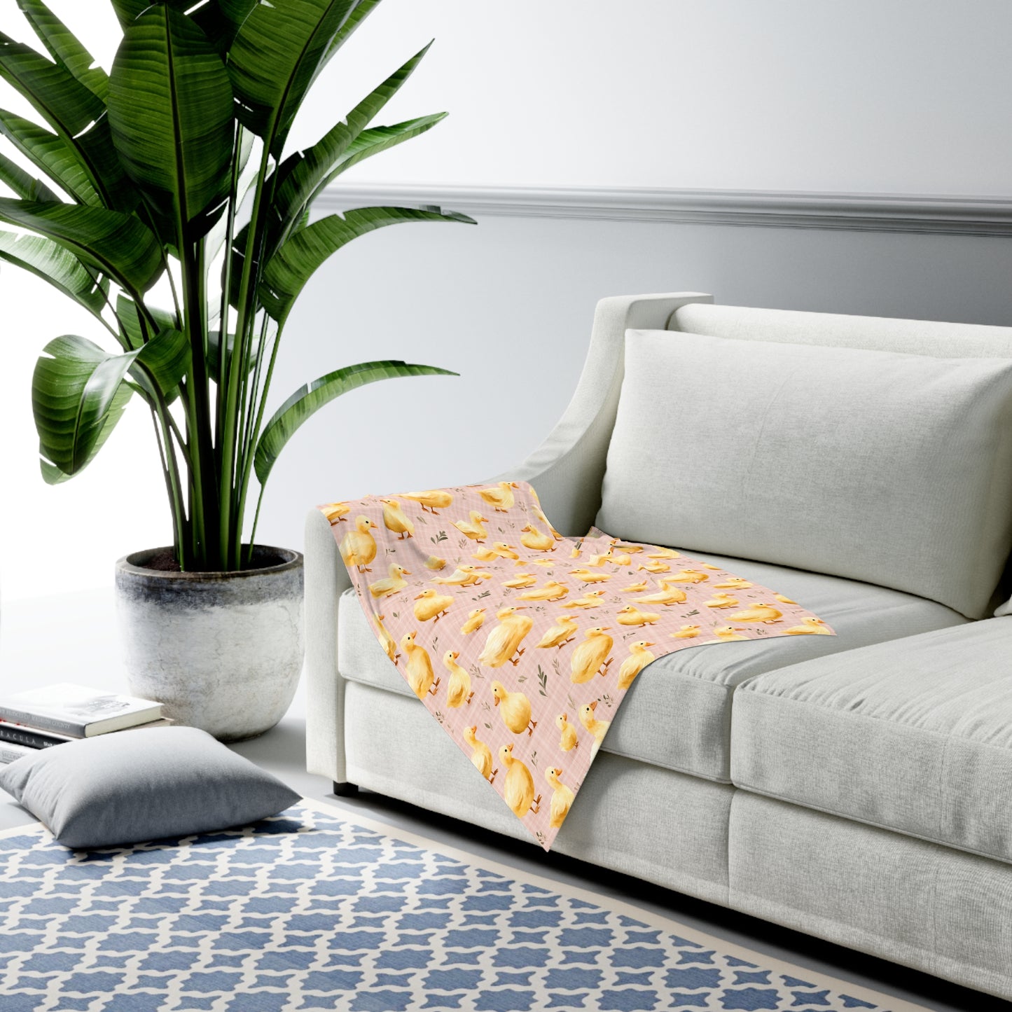 Ducky Daydream Baby Swaddle Blanket