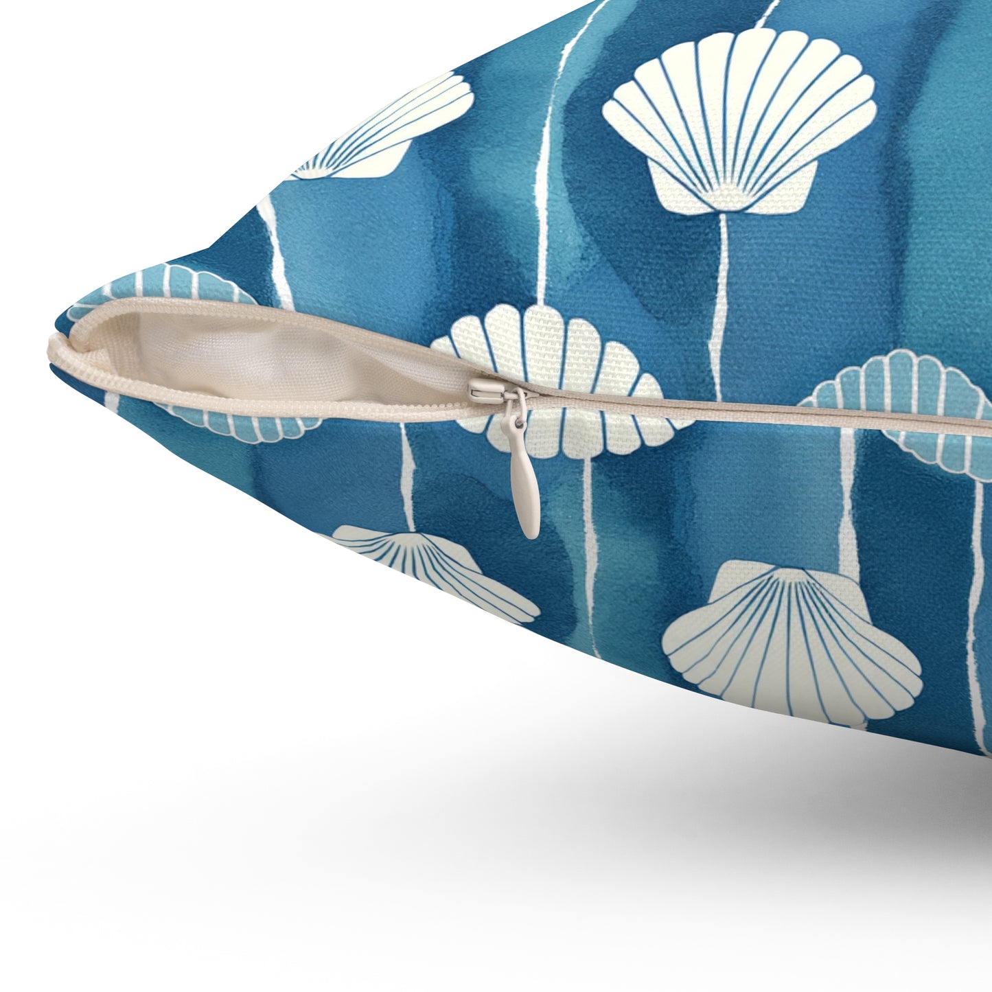 Oceanline Shells Throw Pillow