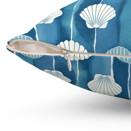 Oceanline Shells Throw Pillow