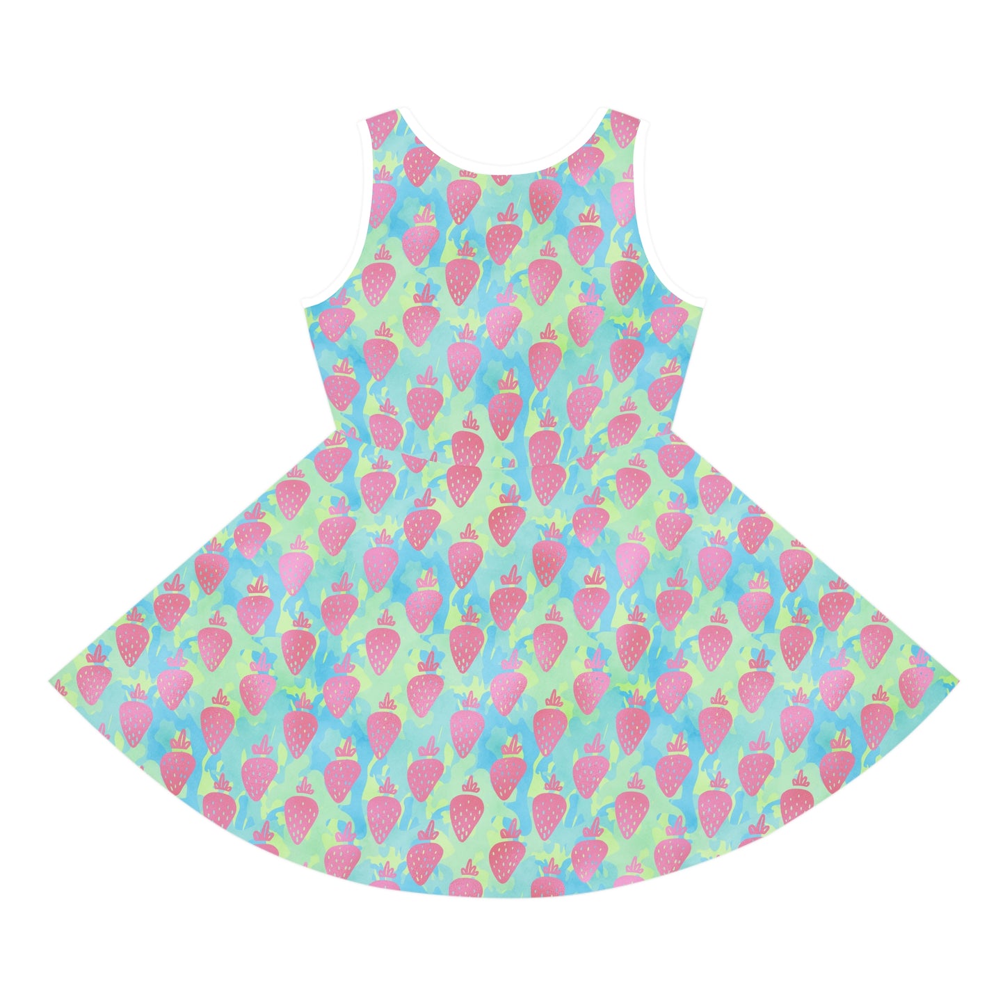 Strawberry Breeze Girls' Sleeveless Sundress