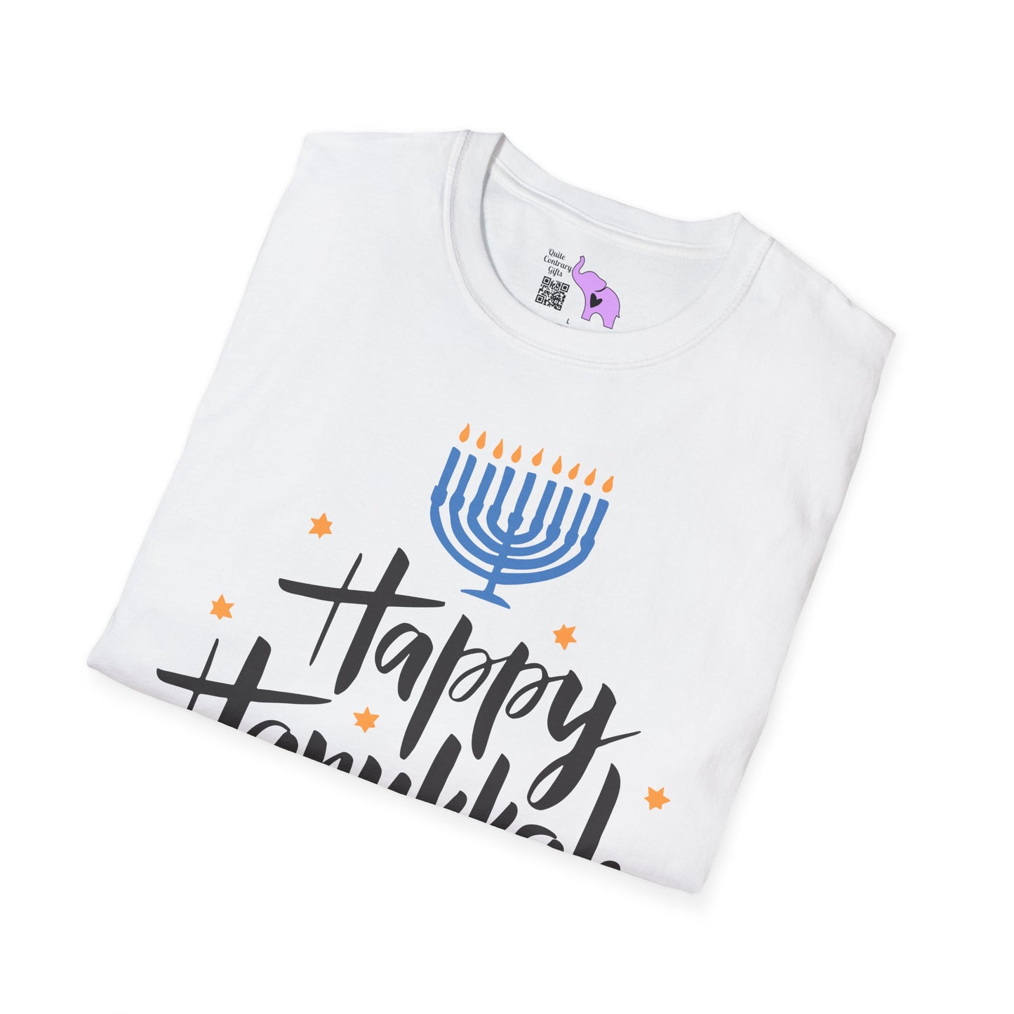 Happy Hanukkah 6 Adult T-shirt