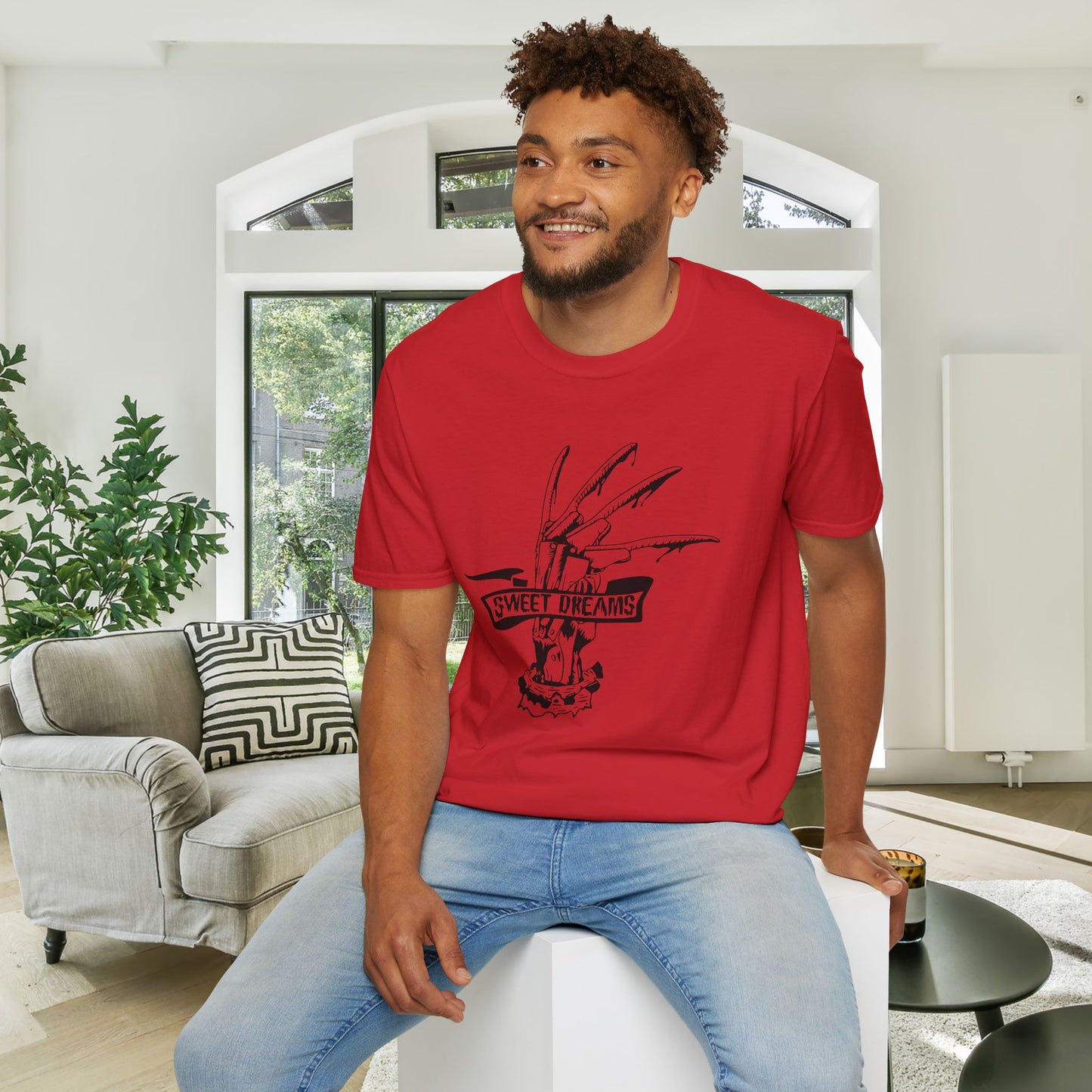Sweet Dreams Freddy Kreuger Adult T-shirt