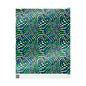Warped Green Checkered Wrapping Paper