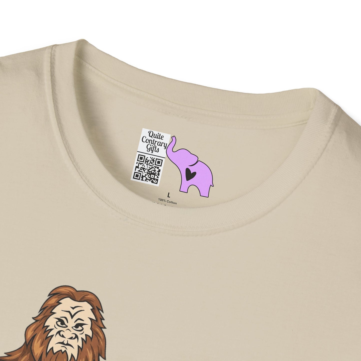 Bigfoot & Alien Adult T-shirt