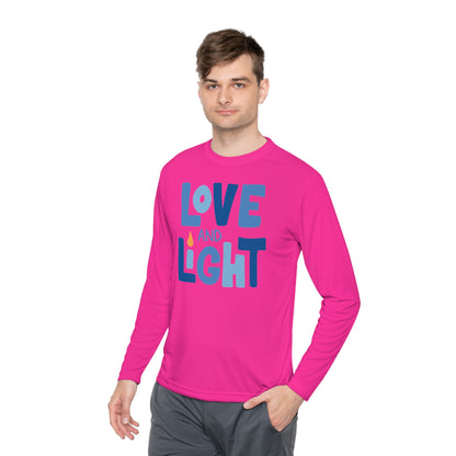 Hanukkah Love & Light 2 Adult Long Sleeve Tee