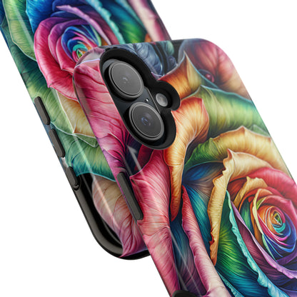 Colorful Rose MagSafe® Compatible Tough Case for iPhone