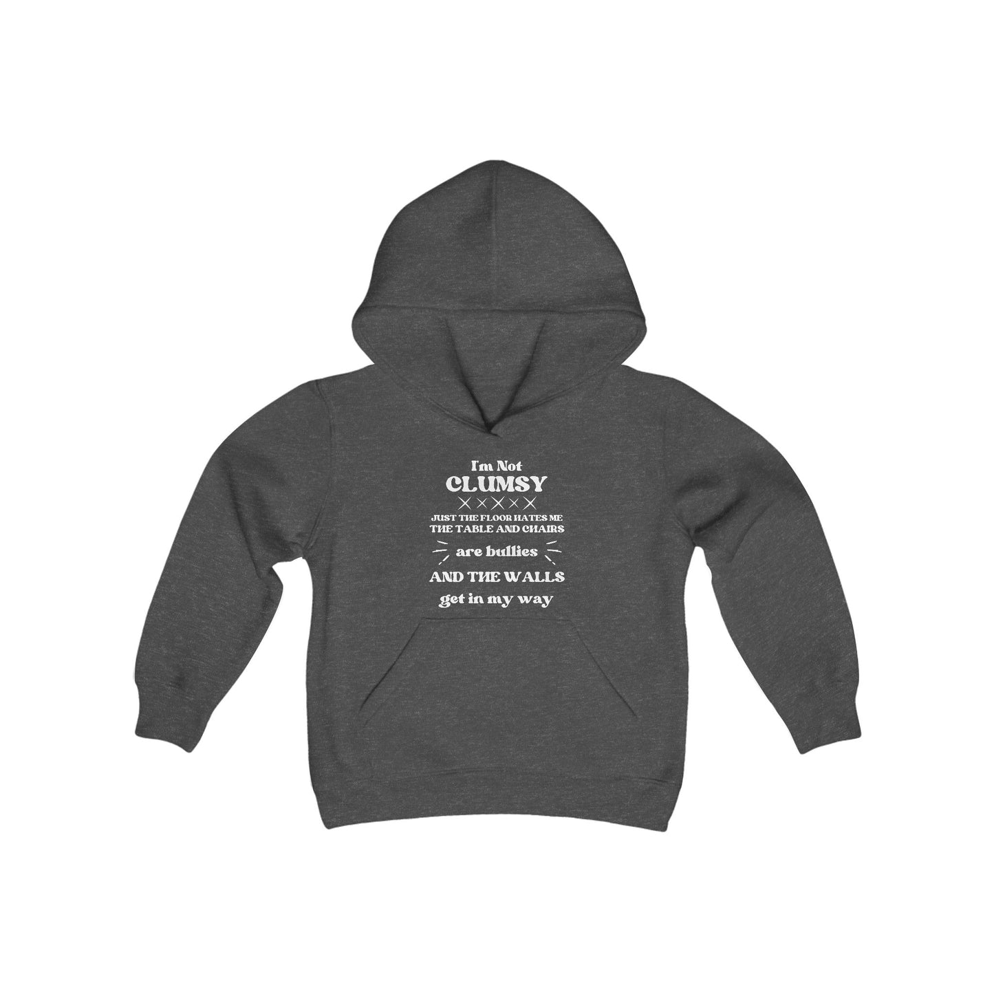 I'm Not Clumsy Youth Hoodie