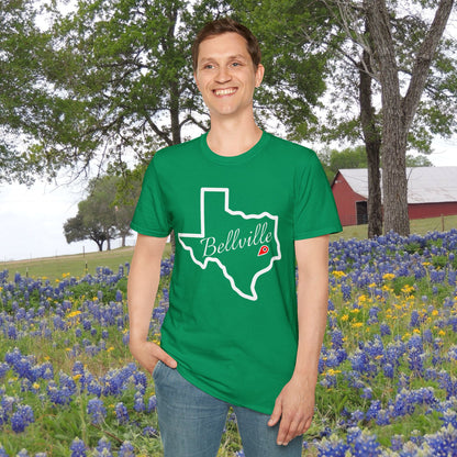 Bellville Texas Adult T-shirt