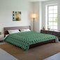 Emerald Pinwheels Comforter