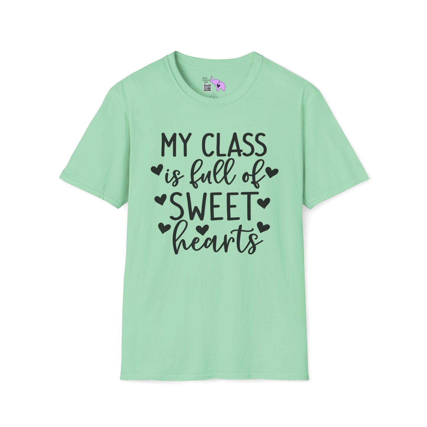 My Class is Full of Sweet Hearts Adult T-shirt