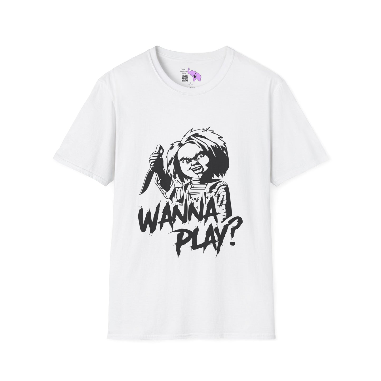 Chucky Wanna Play? Adult T-shirt