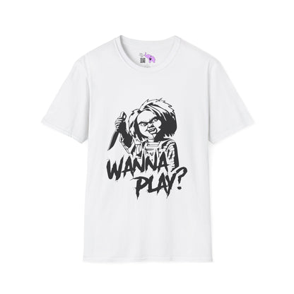 Chucky Wanna Play? Adult T-shirt