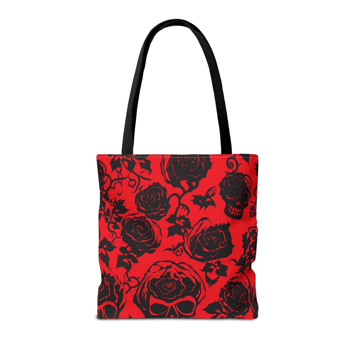 Crimson Masquerade Canvas Tote Bag