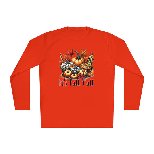 It's Fall Y'all Pumpkins Lightweight Long Sleeve Tee