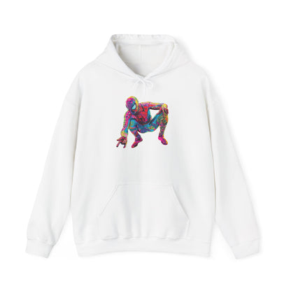 Colorful Spiderman Heavy Blend™ Hooded Sweatshirt