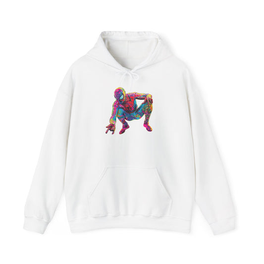 Colorful Spiderman Heavy Blend™ Hooded Sweatshirt