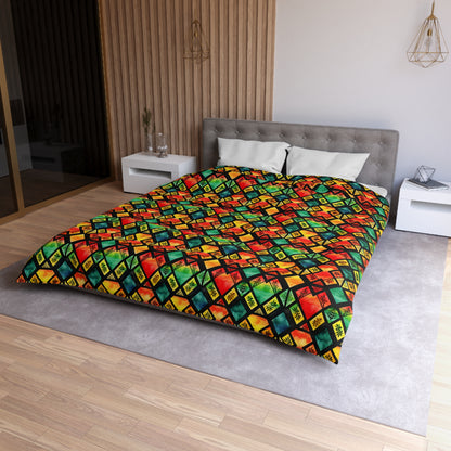 Freedom Flame Microfiber Duvet Cover