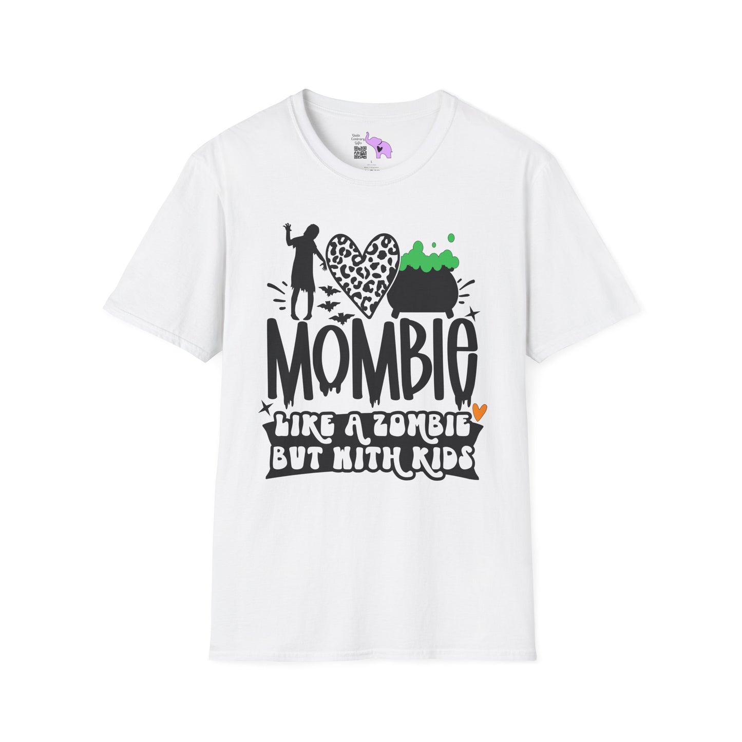 Mombie Like A Zombie But With Kids Adult T-shirt