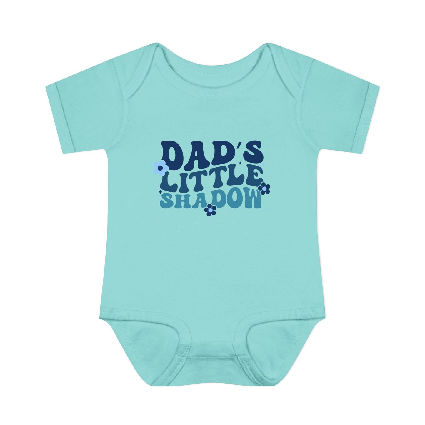 Dad's Little Shadow Infant Baby Rib Bodysuit