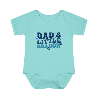 Dad's Little Shadow Infant Baby Rib Bodysuit