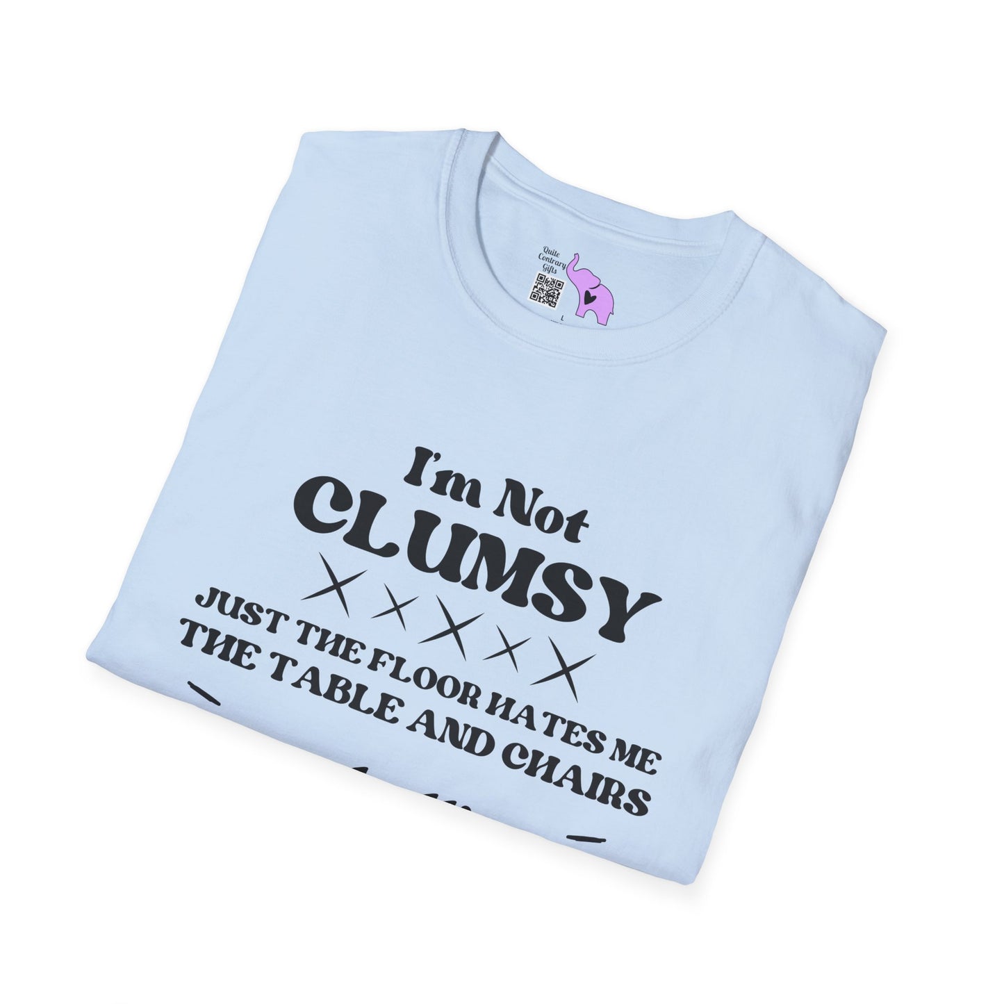 I'm Not Clumsy Adult T-shirt