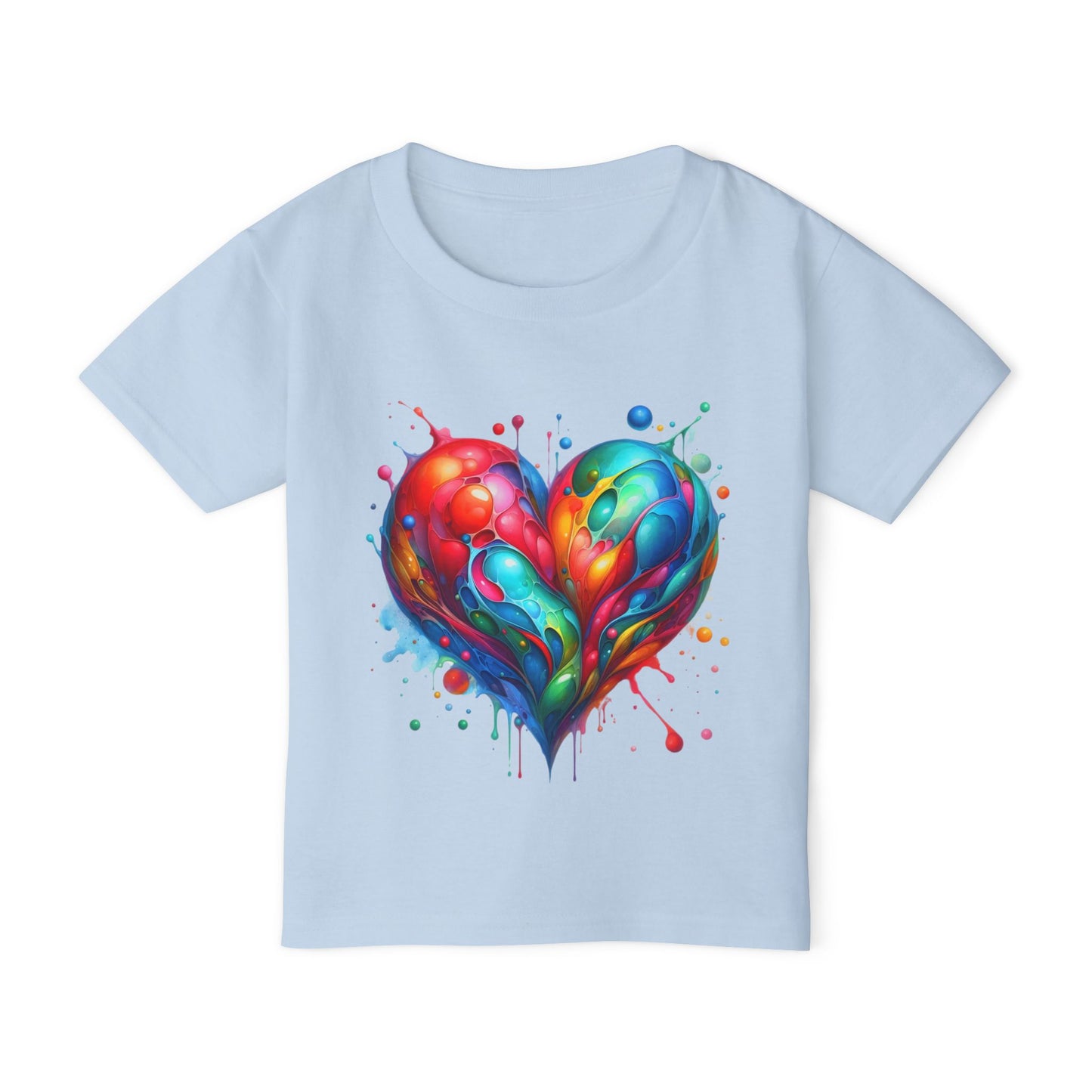 Love in Full Color Heavy Cotton™ Toddler T-shirt