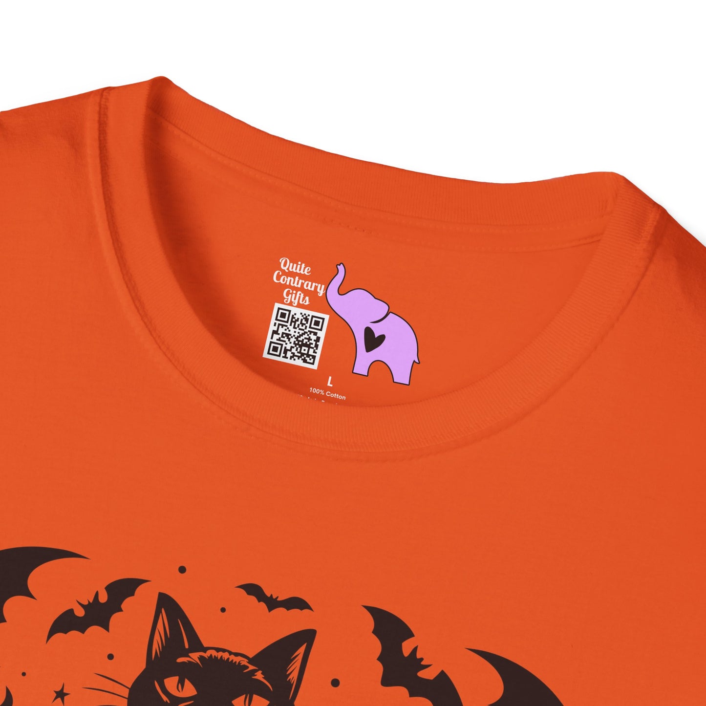 Whiskers at Witching Hour Adult T-shirt