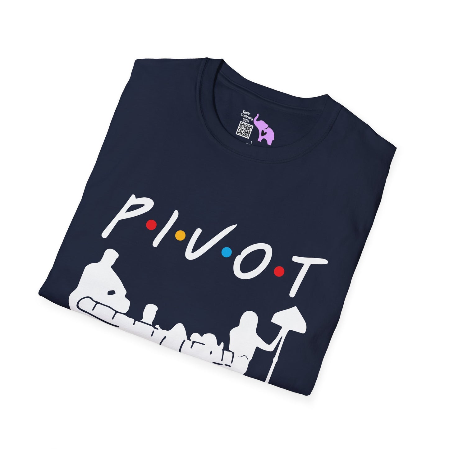 Friends; Pivot Adult T-shirt