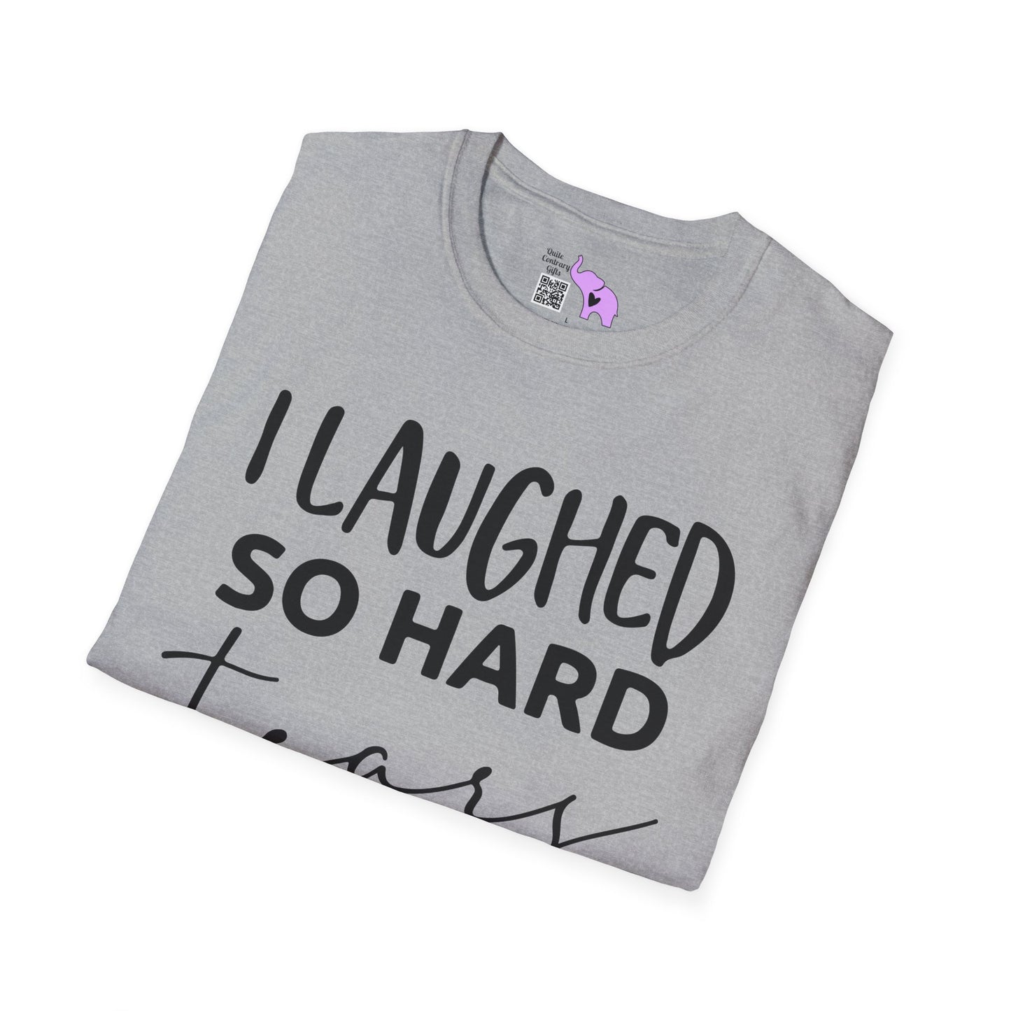 I Laughed So Hard Tears Ran Down My Legs Adult T-shirt