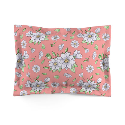 Jasmine Blush Garden Pillow Sham