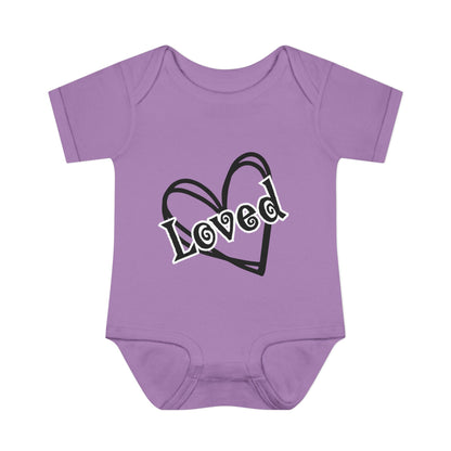 Loved Infant Baby Rib Bodysuit